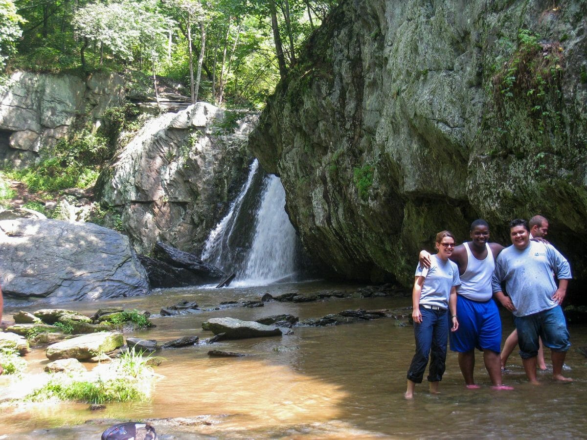 kilgore falls waterfall falling branch